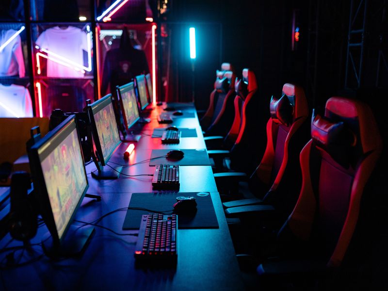 gaming cafes Malaysia 2023 illustration