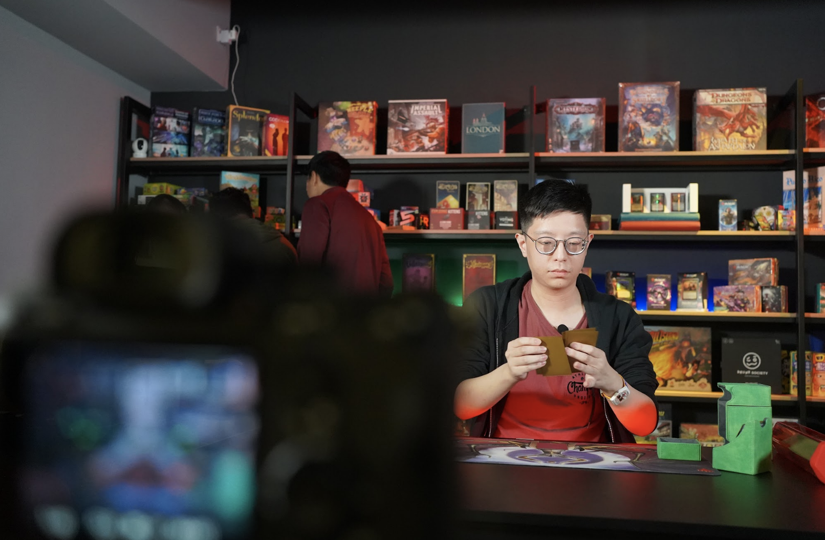 mobile game community Malaysia illustration